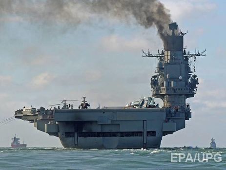 Ruská válečná flotila dorazila v Sýrii na počátku listopadu 2016