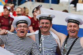 Ruští fanoušci na Euro 2016